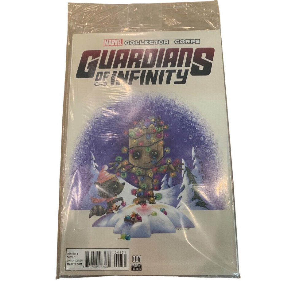 FUNKO MARVEL COLLECTORS CORP GUARDIANS OF INFINITY #1 COMIC BOOK SEALED IN BAG